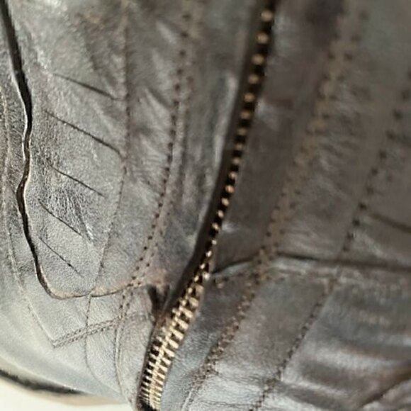 Bed Stu Cobbler Series Dark Brown Ankle boots Booties Size 9 Side Zip - Picture 6 of 10